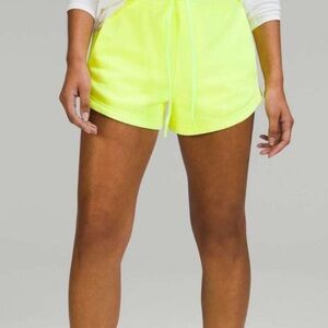 Lululemon Athletica Neon Lime Athletic Shorts